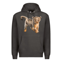 Smoke baby lion Premium Hoodie - LillyAllenDesigns