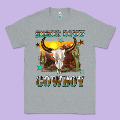 Classic Tee simmer down cowboy