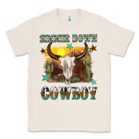 Natural simmer down cowboy Classic Tee - texasbilliewilder