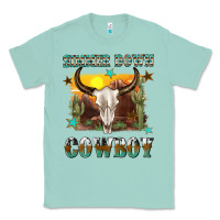 Seafoam simmer down cowboy Classic Tee - texasbilliewilder