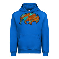 Cobalt bison Urban Hoodie - Jasminsmagicworld