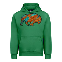 Emerald bison Urban Hoodie - Jasminsmagicworld