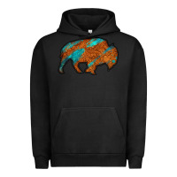 Pigment Black bison Urban Hoodie - Jasminsmagicworld