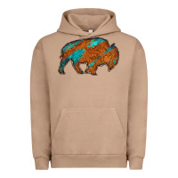 Pigment Burro bison Urban Hoodie - Jasminsmagicworld