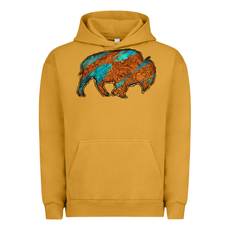 Bison Urban Hoodie by Jasminsmagicworld | Teevron