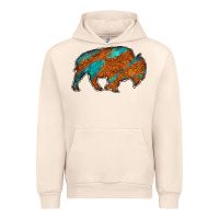 Sandshell bison Urban Hoodie - Jasminsmagicworld