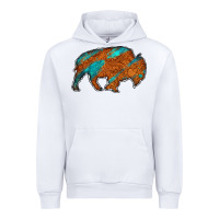 White bison Urban Hoodie - Jasminsmagicworld