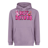 Lavender breast cancer bus driver Heavyweight Hoodie - texasbilliewilder