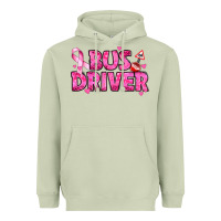 Matcha breast cancer bus driver Heavyweight Hoodie - texasbilliewilder