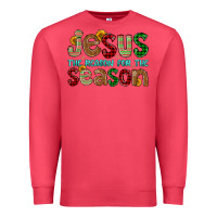 Cardinal jesus the reason for the season Premium Sweatshirt - FaDigitalArtStudio