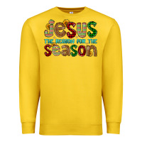 Lemon jesus the reason for the season Premium Sweatshirt - FaDigitalArtStudio