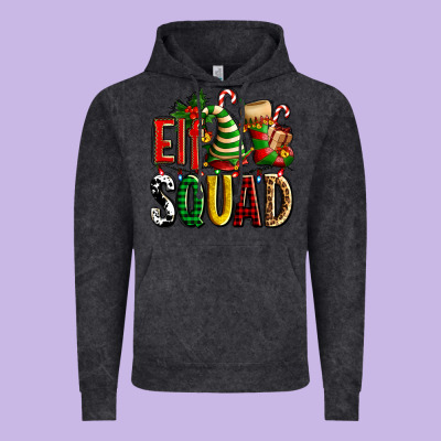 Elf Squad With Elf Hat And Socks Vintage Hoodie Designed By Adodesignshop
