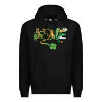 St. Patricks Day Nurse Love Medical Love Premium Hoodie | Teevron