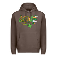 Coffee st. patricks day nurse love medical love Premium Hoodie - BarkalooDesign