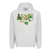 Dove Grey st. patricks day nurse love medical love Premium Hoodie - BarkalooDesign