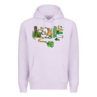 Lilac st. patricks day nurse love medical love Premium Hoodie - BarkalooDesign