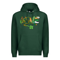 Sports Green st. patricks day nurse love medical love Premium Hoodie - BarkalooDesign
