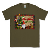 Army Green It's Christmas Gnomes Classic Tee - RanaPortraitStore