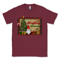 Burgundy It's Christmas Gnomes Classic Tee - RanaPortraitStore