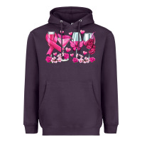 Plum breast cancer wine glasses Heavyweight Hoodie - texasbilliewilder
