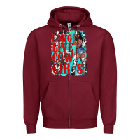 Burgundy long live cowgirls Zipper Hoodie - texasbilliewilder