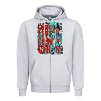 Heather Grey long live cowgirls Zipper Hoodie - texasbilliewilder