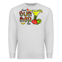 Dove Grey sweet summer time Premium Sweatshirt - CowhideDigitalArt