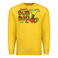 Lemon sweet summer time Premium Sweatshirt - CowhideDigitalArt