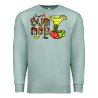 Seafoam sweet summer time Premium Sweatshirt - CowhideDigitalArt