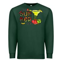 Sports Green sweet summer time Premium Sweatshirt - CowhideDigitalArt