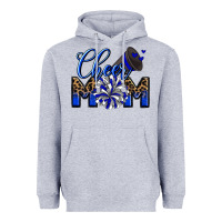 Heather Grey Cheer mom Heavyweight Hoodie - Zillion Design Studio