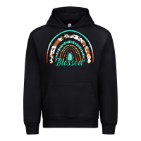 Foreset Green blessed western rainbow Urban Hoodie - Jasminsmagicworld
