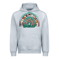 Heather Grey blessed western rainbow Urban Hoodie - Jasminsmagicworld
