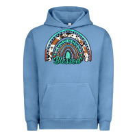 Blessed Western Rainbow Urban Hoodie | Teevron