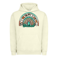 Pigment Pistachio blessed western rainbow Urban Hoodie - Jasminsmagicworld