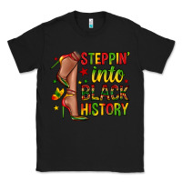 Black steppin into black history Classic Tee - Zillion Design Studio