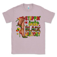 Lilac steppin into black history Classic Tee - Zillion Design Studio