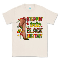 Natural steppin into black history Classic Tee - Zillion Design Studio