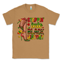 Toasted Coconut steppin into black history Classic Tee - Zillion Design Studio