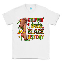 White steppin into black history Classic Tee - Zillion Design Studio