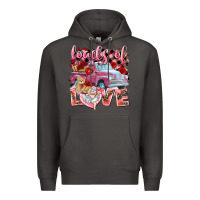 Smoke loads of love valentines day truck Premium Hoodie - NancyCooperArtShop