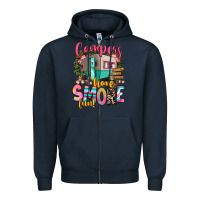 Navy campers have smore fun Zipper Hoodie - RanaPortraitStore