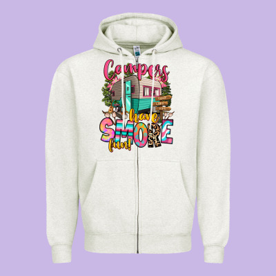 Zipper Hoodie campers have smore fun