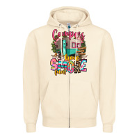 Sandshell campers have smore fun Zipper Hoodie - RanaPortraitStore