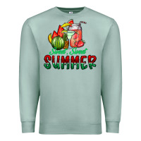 Seafoam sweet sweet summer Premium Sweatshirt - CowhideDigitalArt