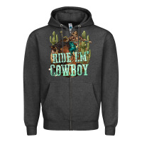 Ride Em Cowboy Zipper Hoodie | Teevron