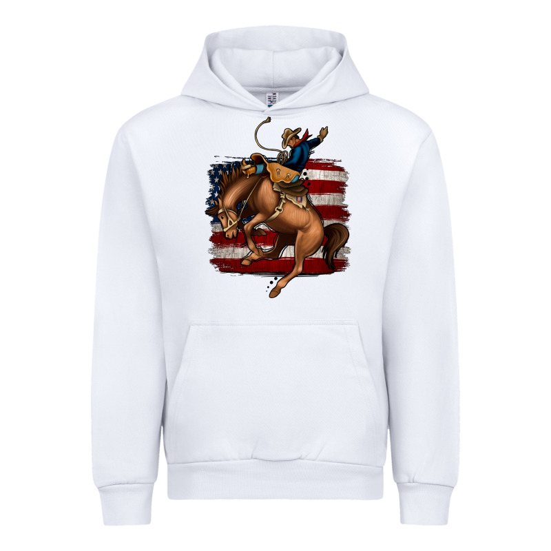 Bucking Bronco Urban Hoodie by Jasminsmagicworld | Teevron