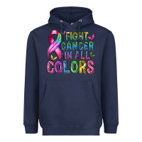 Navy fight cancer in all colors Heavyweight Hoodie - texasbilliewilder