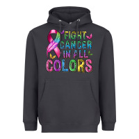 Smoke fight cancer in all colors Heavyweight Hoodie - texasbilliewilder