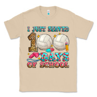 Mushroom i just served 100 days of school volleyball Classic Tee - Zillion Design Studio
